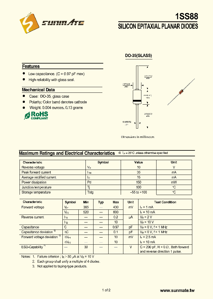 1SS88_9025809.PDF Datasheet