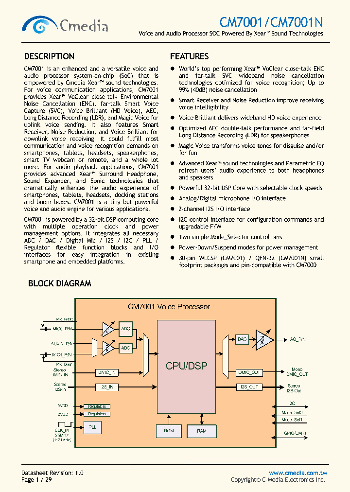 CM7001_9026162.PDF Datasheet