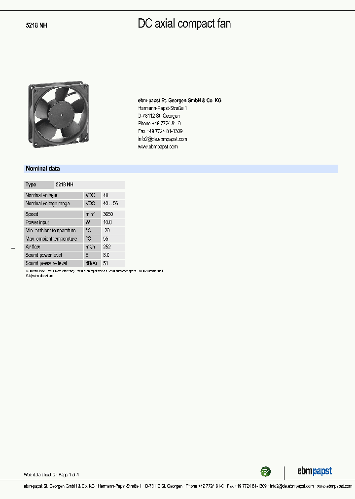 5218NH_9026422.PDF Datasheet
