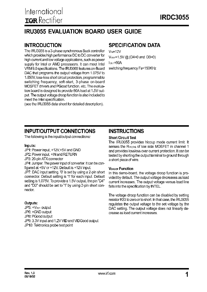 IRDC3055_9026548.PDF Datasheet