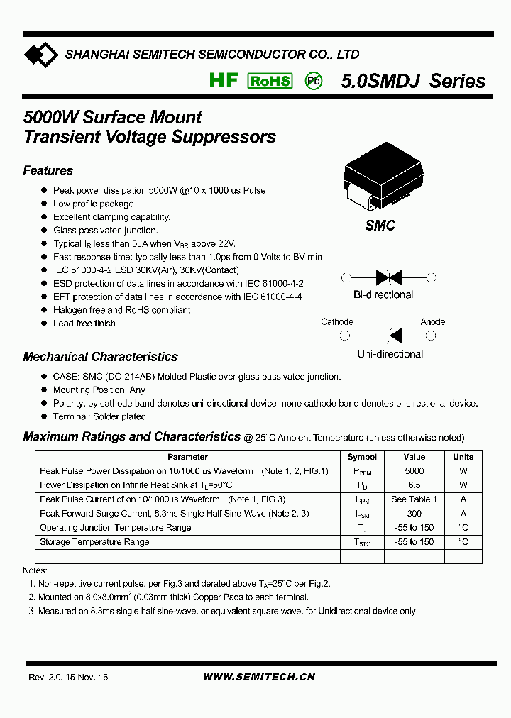 50SMDJ54CA_9026681.PDF Datasheet