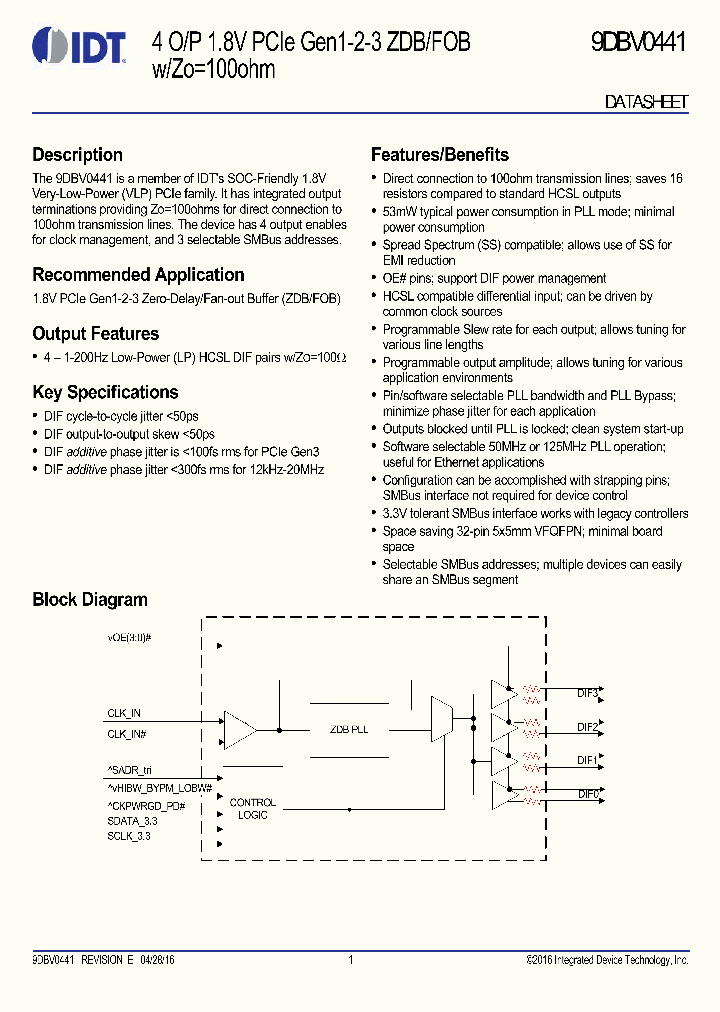 9DBV0441_9027041.PDF Datasheet