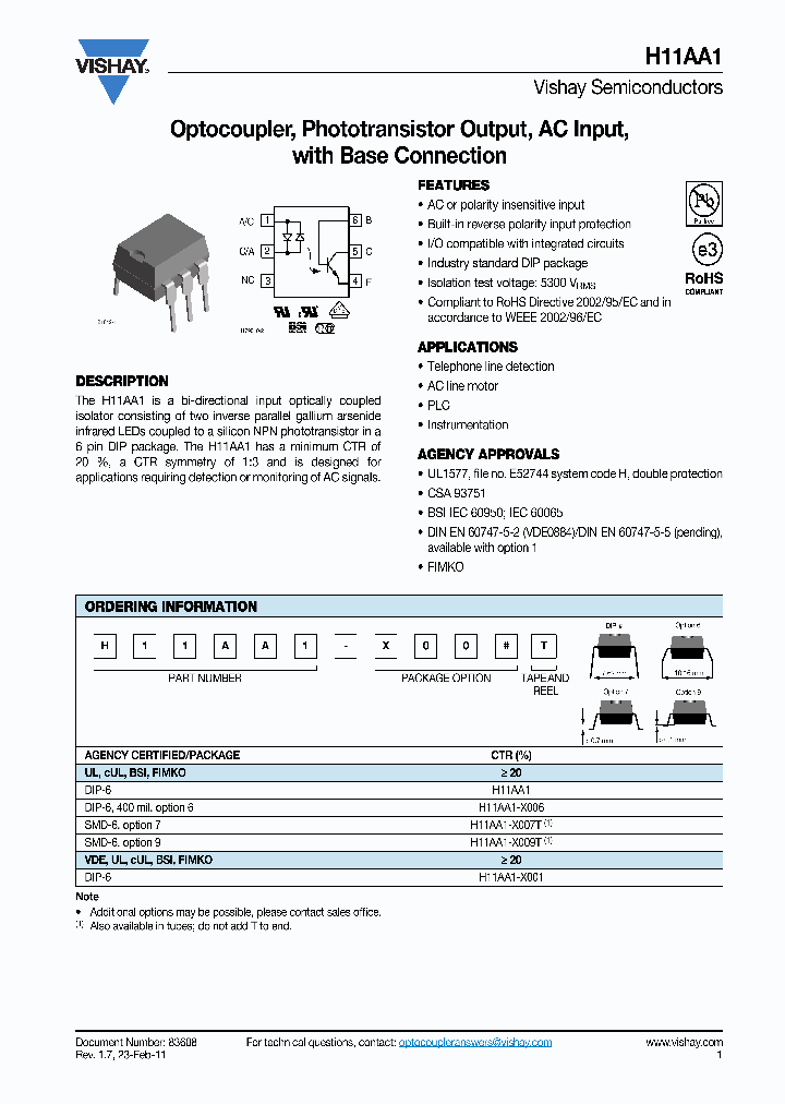 H11AA1_9028944.PDF Datasheet