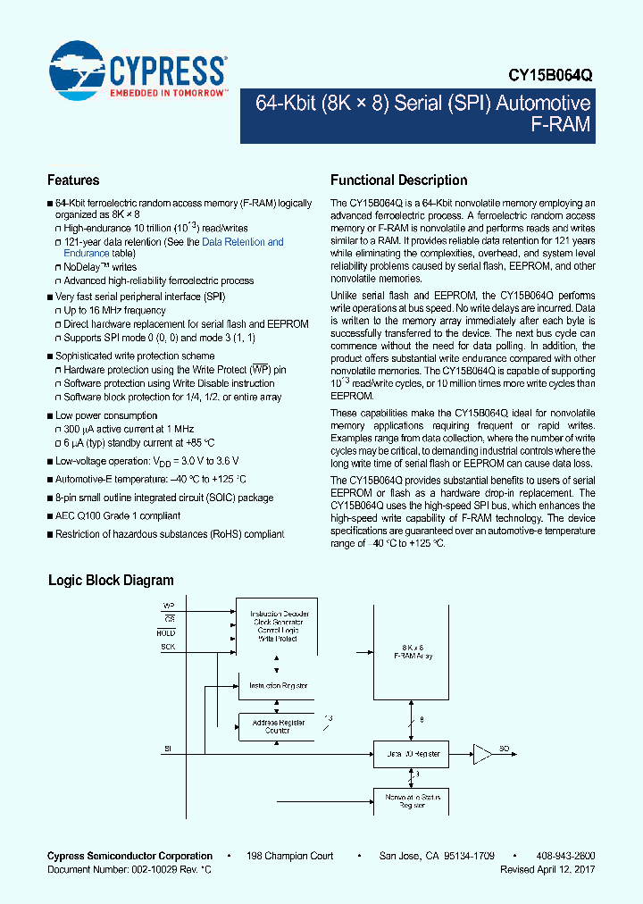 CY15B064Q_9029248.PDF Datasheet