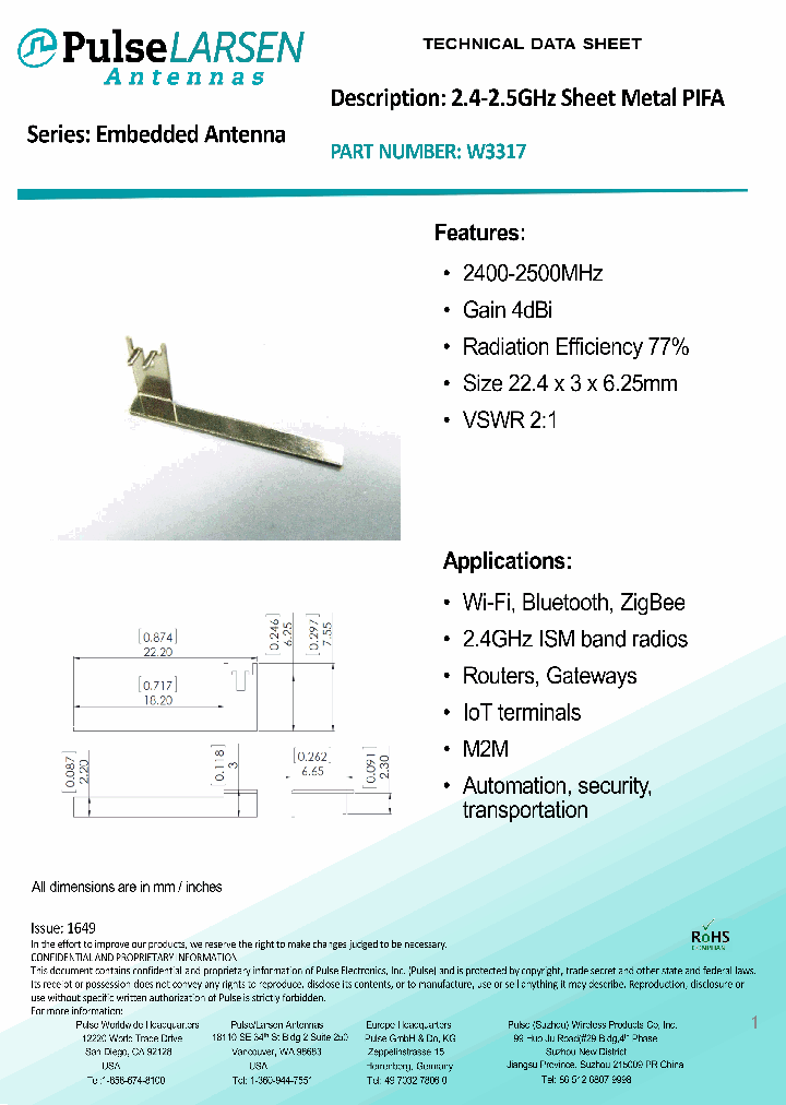 W3317_9029989.PDF Datasheet