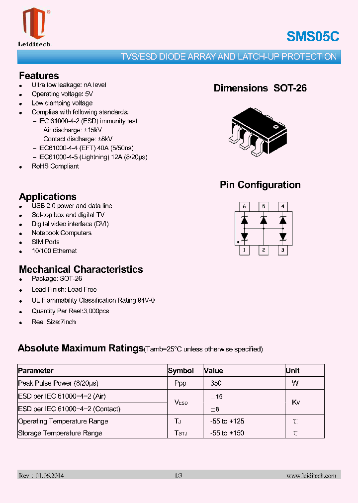 SMS05C_9030044.PDF Datasheet