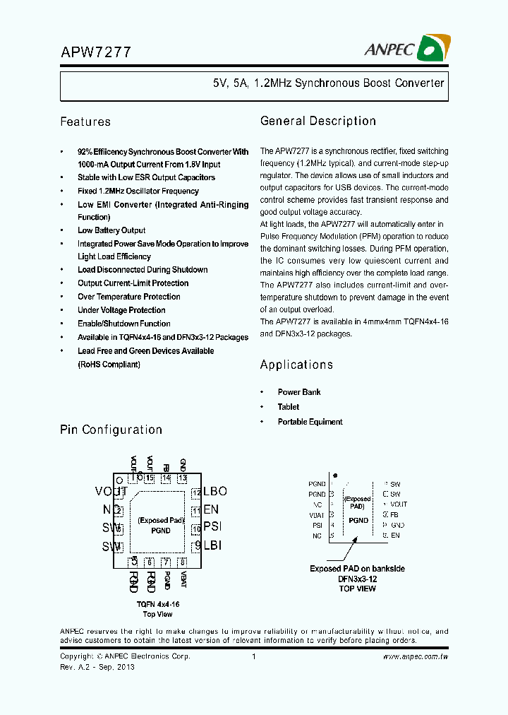 APW7277_9030697.PDF Datasheet