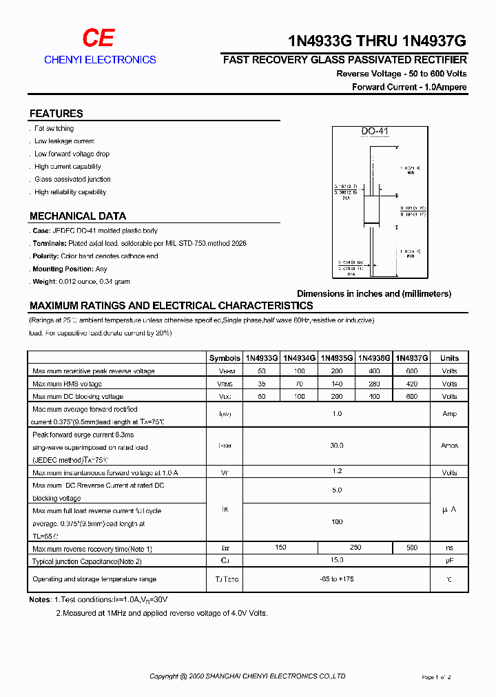1N4937G_9031176.PDF Datasheet