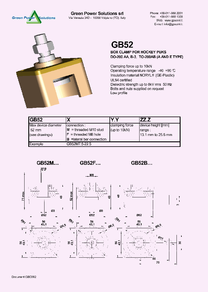 GB52M_9031448.PDF Datasheet