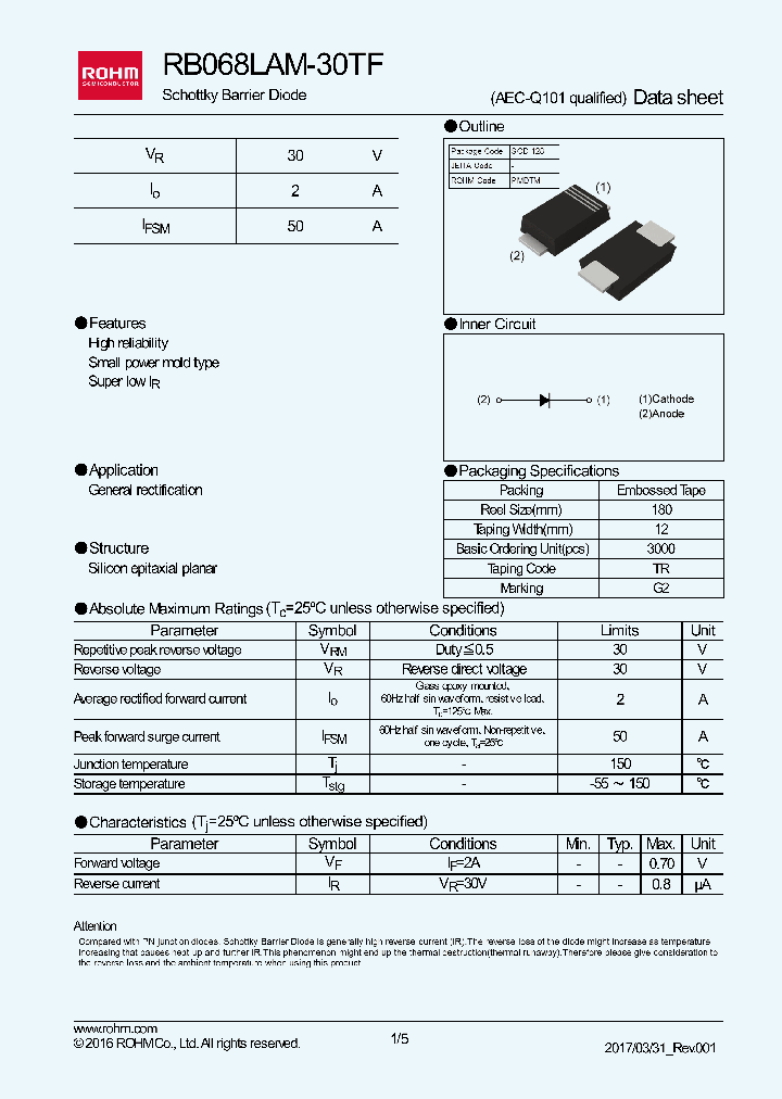 RB068LAM-30TF_9031874.PDF Datasheet