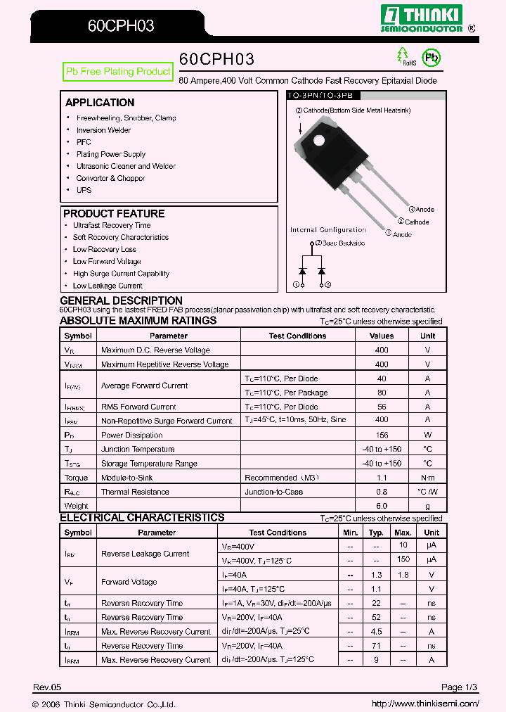 60CPH03_9032690.PDF Datasheet