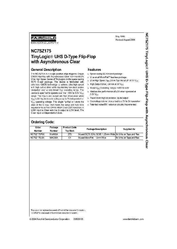NC7SZ175-04_9033085.PDF Datasheet