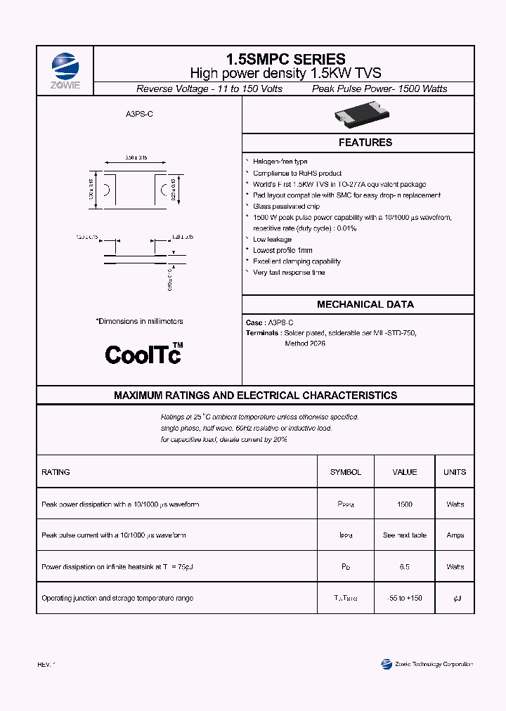 15SMPC30CAH_9033793.PDF Datasheet