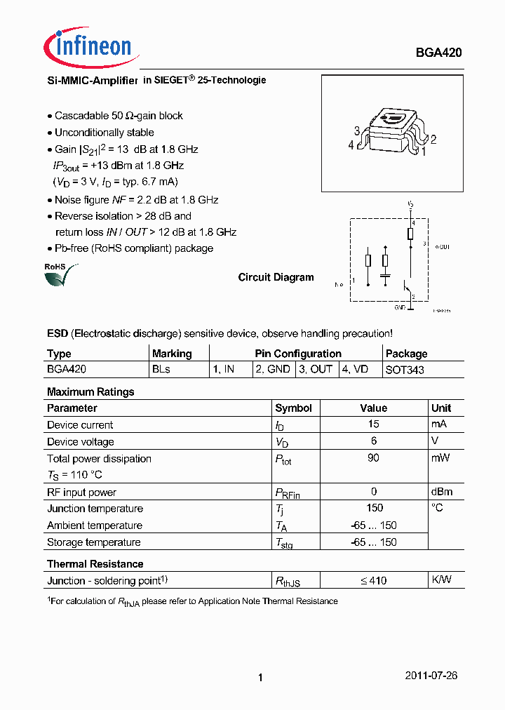 BGA420E6327_9034536.PDF Datasheet