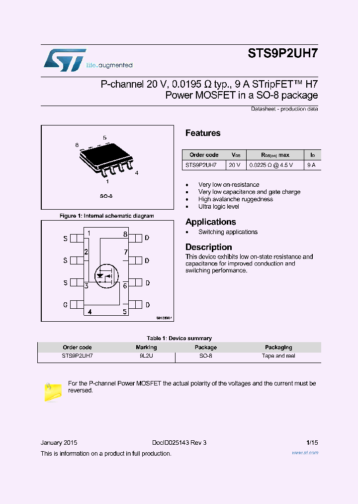 STS9P2UH7_9034715.PDF Datasheet