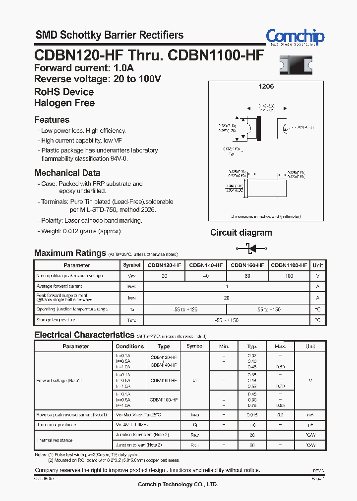 CDBN1100-HF_9035962.PDF Datasheet