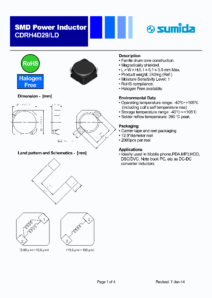 CDRH4D29LDNP-820MC_9036894.PDF Datasheet