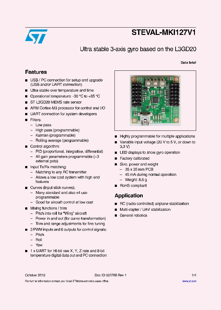 STEVAL-MKI127V1_9036956.PDF Datasheet
