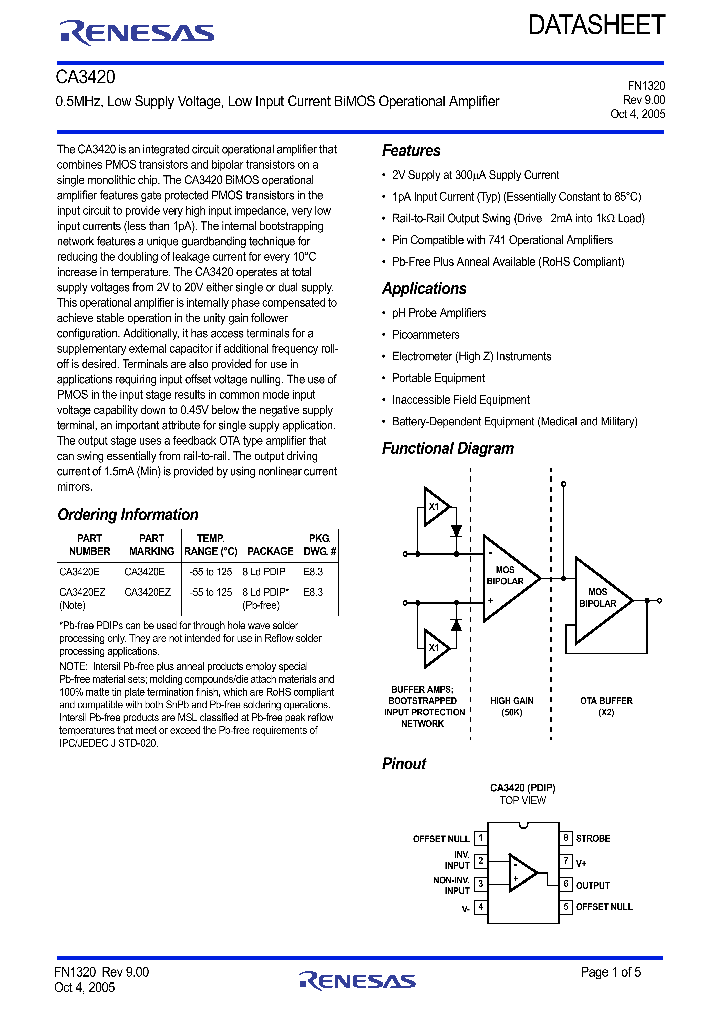 CA3420_9037160.PDF Datasheet
