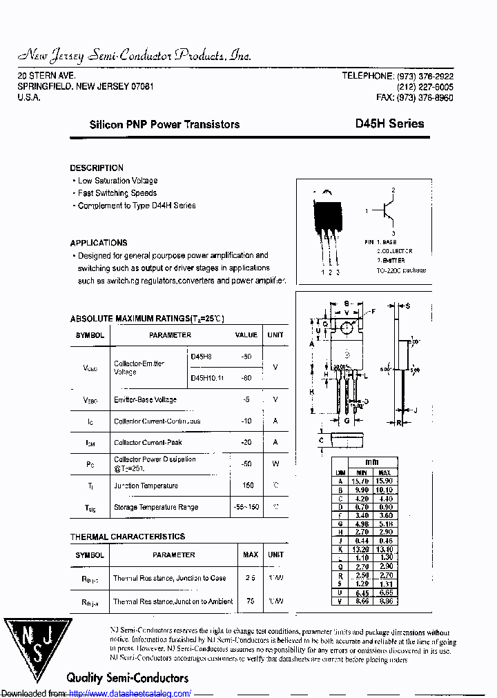 D45H2_9037208.PDF Datasheet