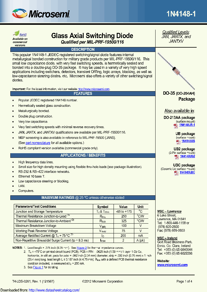 1N4148-1E3_9037669.PDF Datasheet