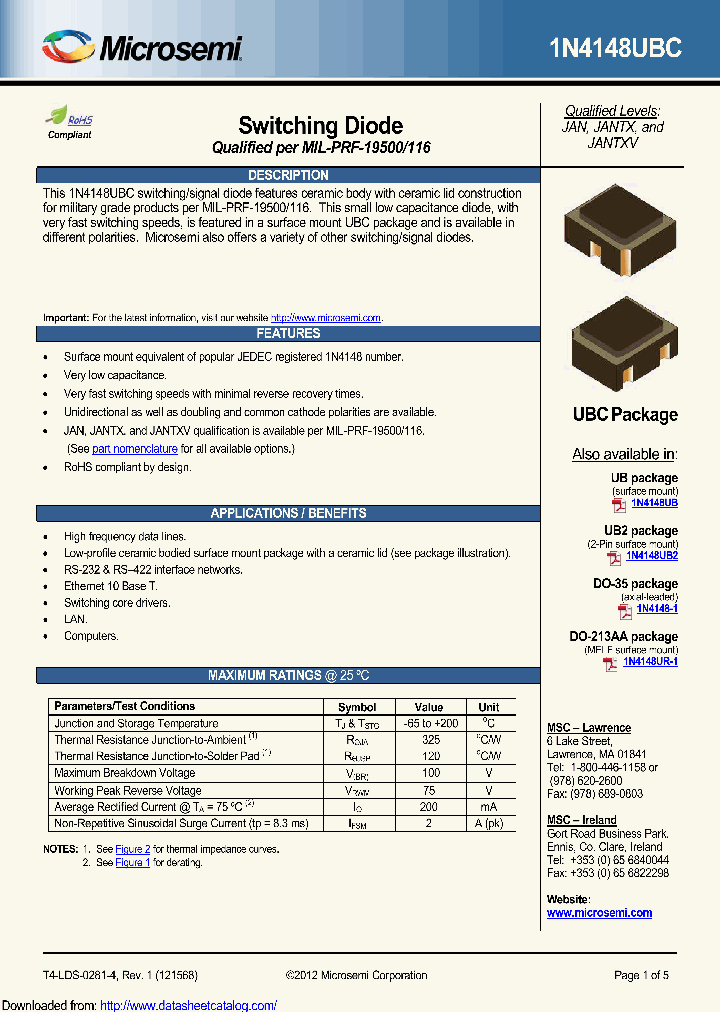 1N4148UBC_9037670.PDF Datasheet