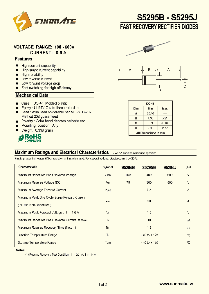 S5295B_9037759.PDF Datasheet