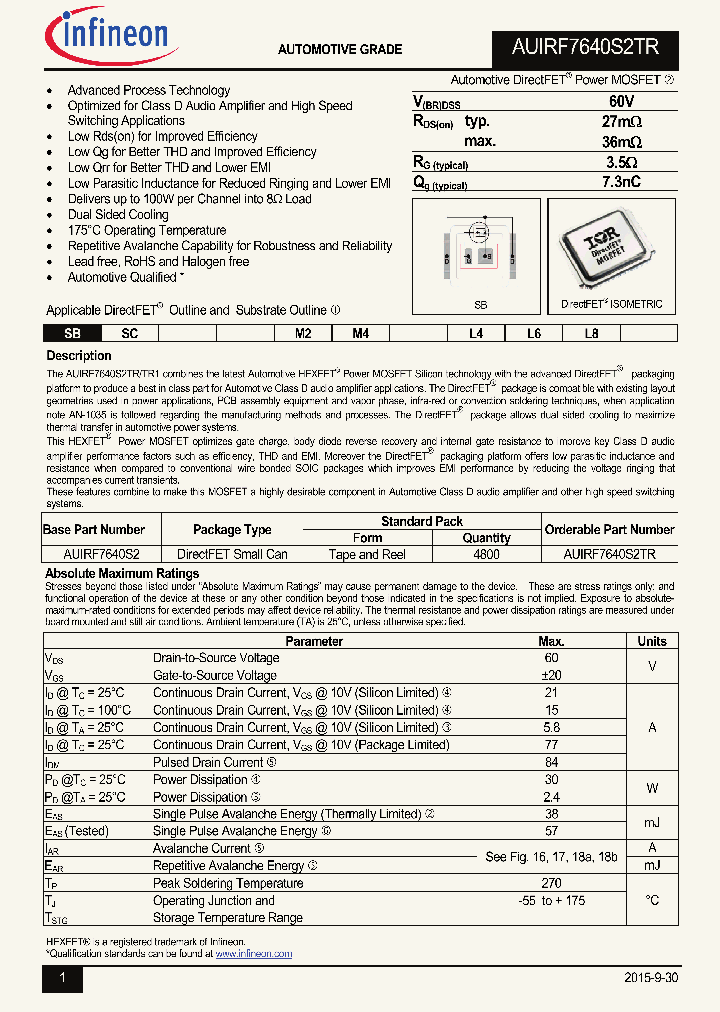 AUIRF7640S2_9038258.PDF Datasheet