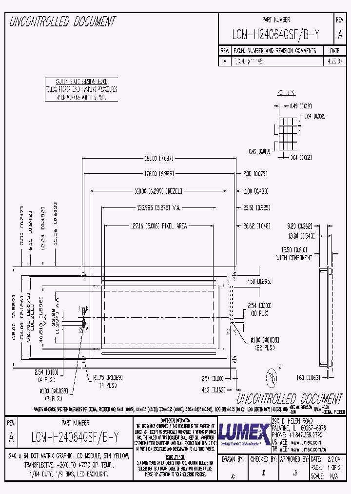LCM-H24064GSF-B-Y_9038522.PDF Datasheet