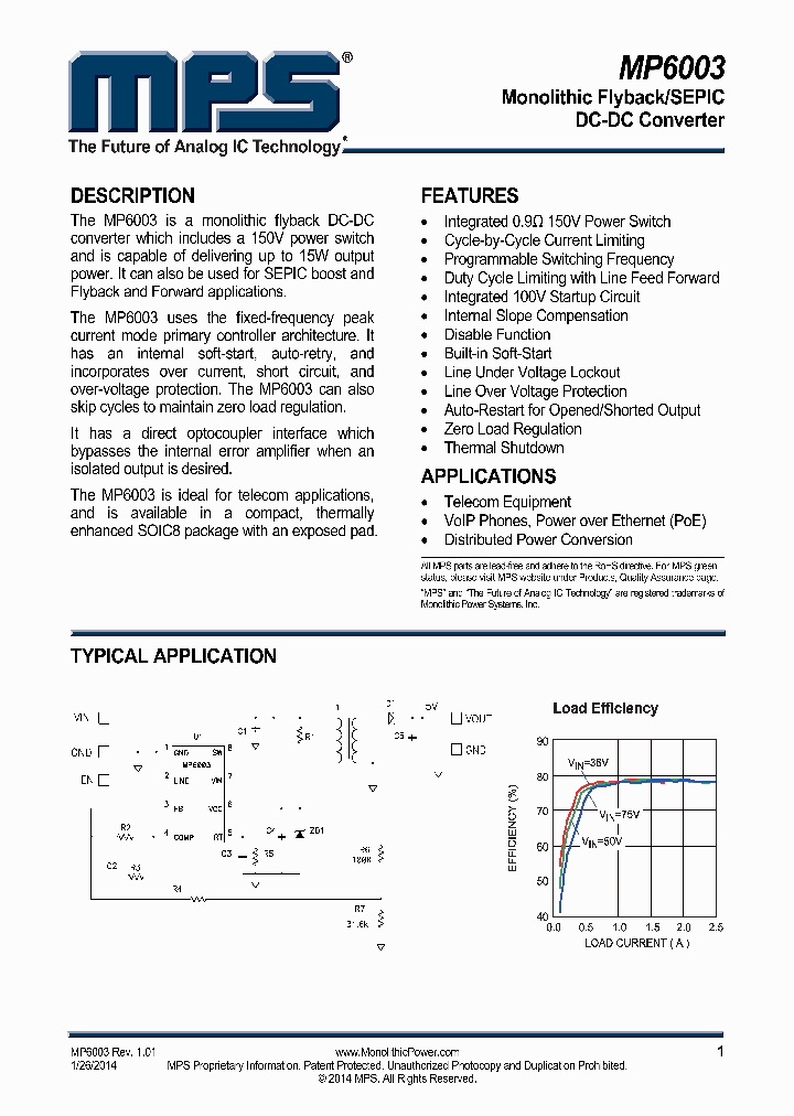 MP6003_9038950.PDF Datasheet