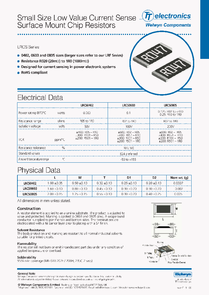LRCS0603-0R1FT5_9039057.PDF Datasheet