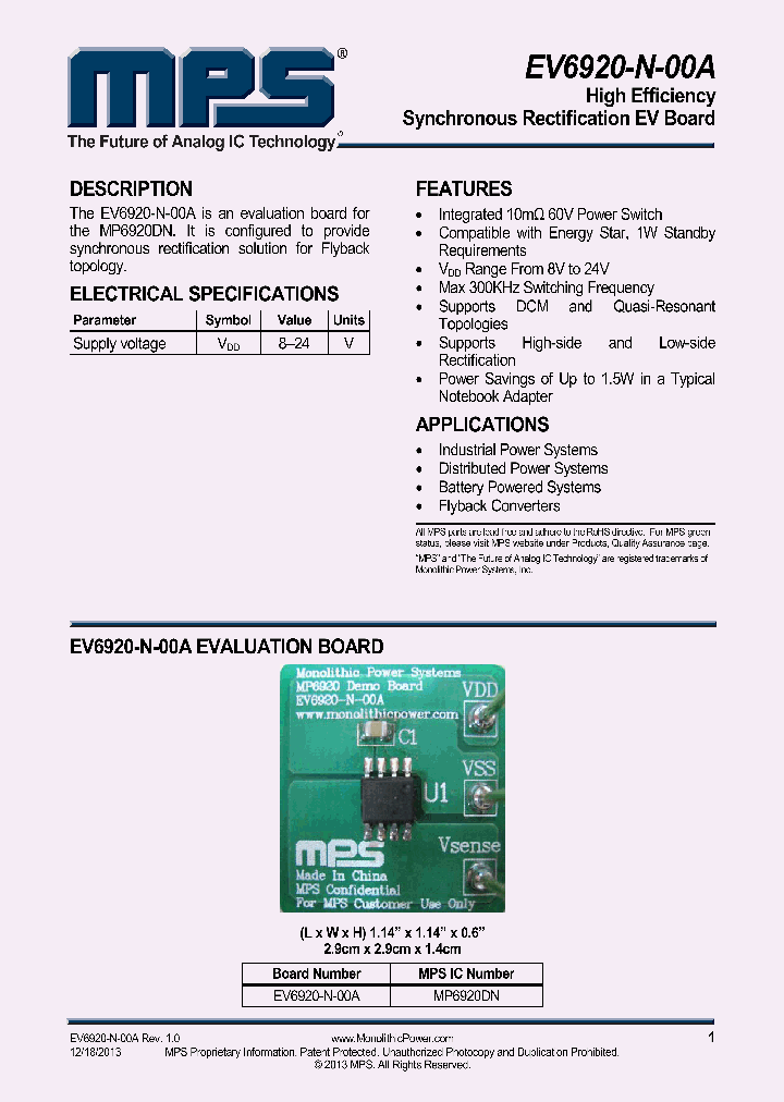 MP6920DN_9039565.PDF Datasheet