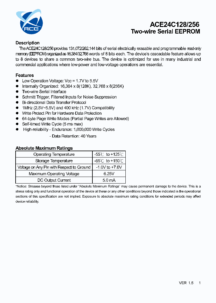 ACE24C128DMTH_9041806.PDF Datasheet