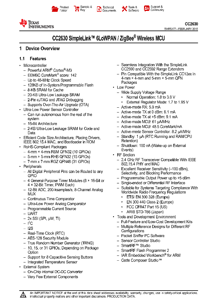 CC2630-15_9041784.PDF Datasheet