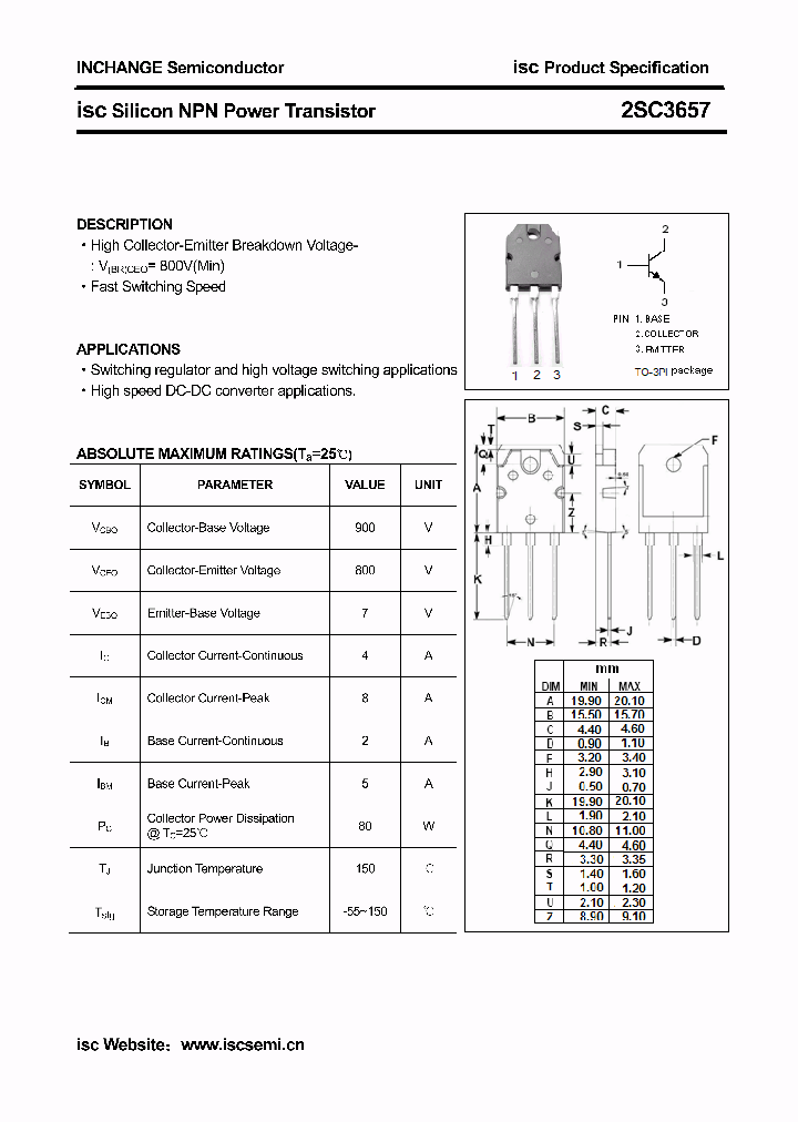 2SC3657_9042083.PDF Datasheet