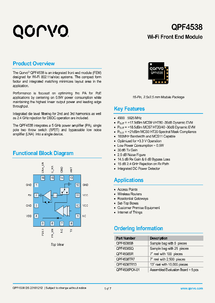 QPF4538_9042714.PDF Datasheet