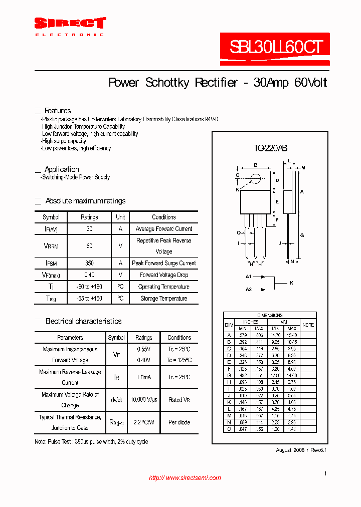 SBL30LL60CT_9043762.PDF Datasheet