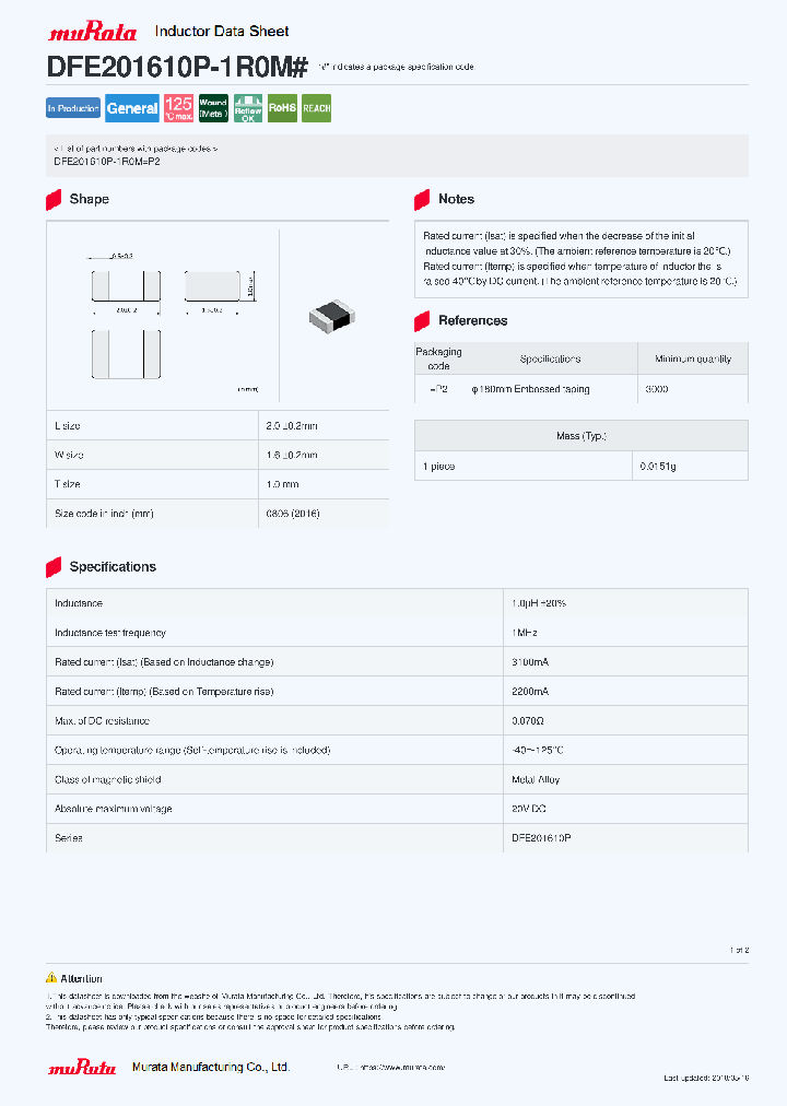DFE201610P-1R0M_9044730.PDF Datasheet