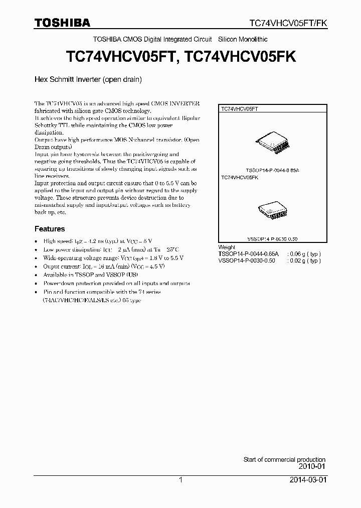 TC74VHCV05FT_9045860.PDF Datasheet