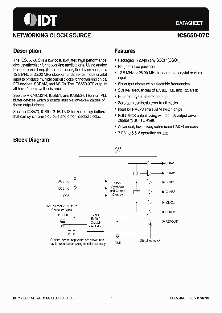 ICS650-07C_9045901.PDF Datasheet