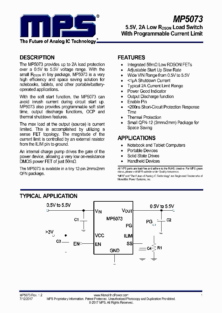 MP5073_9047616.PDF Datasheet