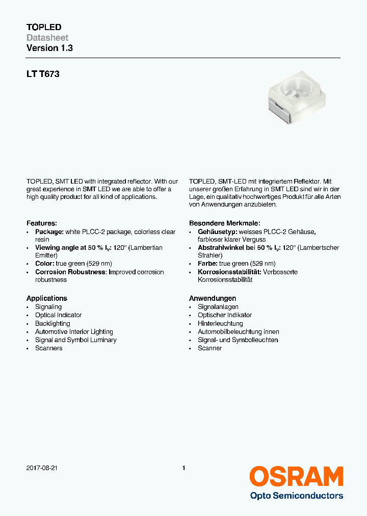 LTT673_9048259.PDF Datasheet