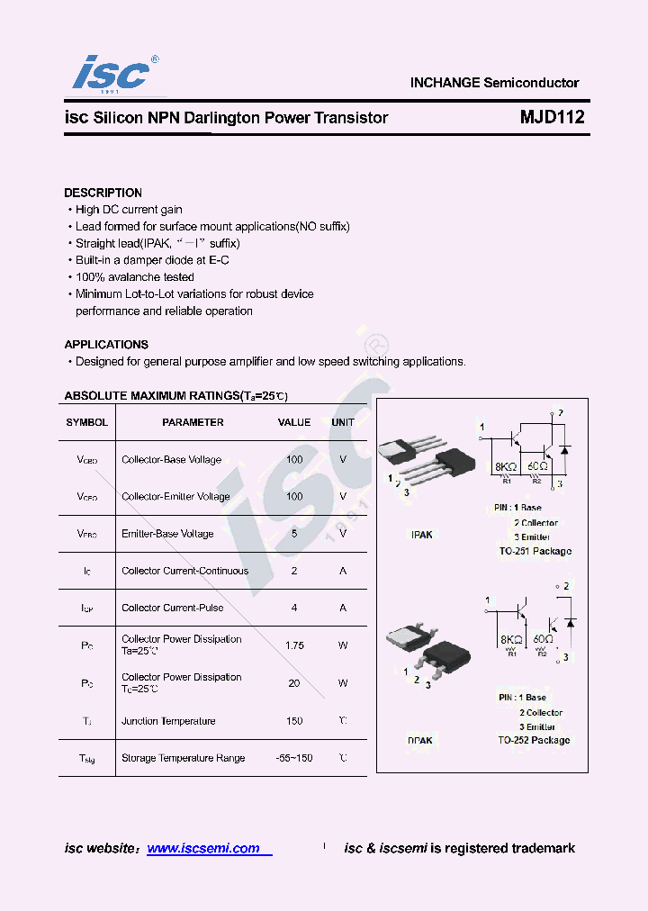 MJD112_9048315.PDF Datasheet