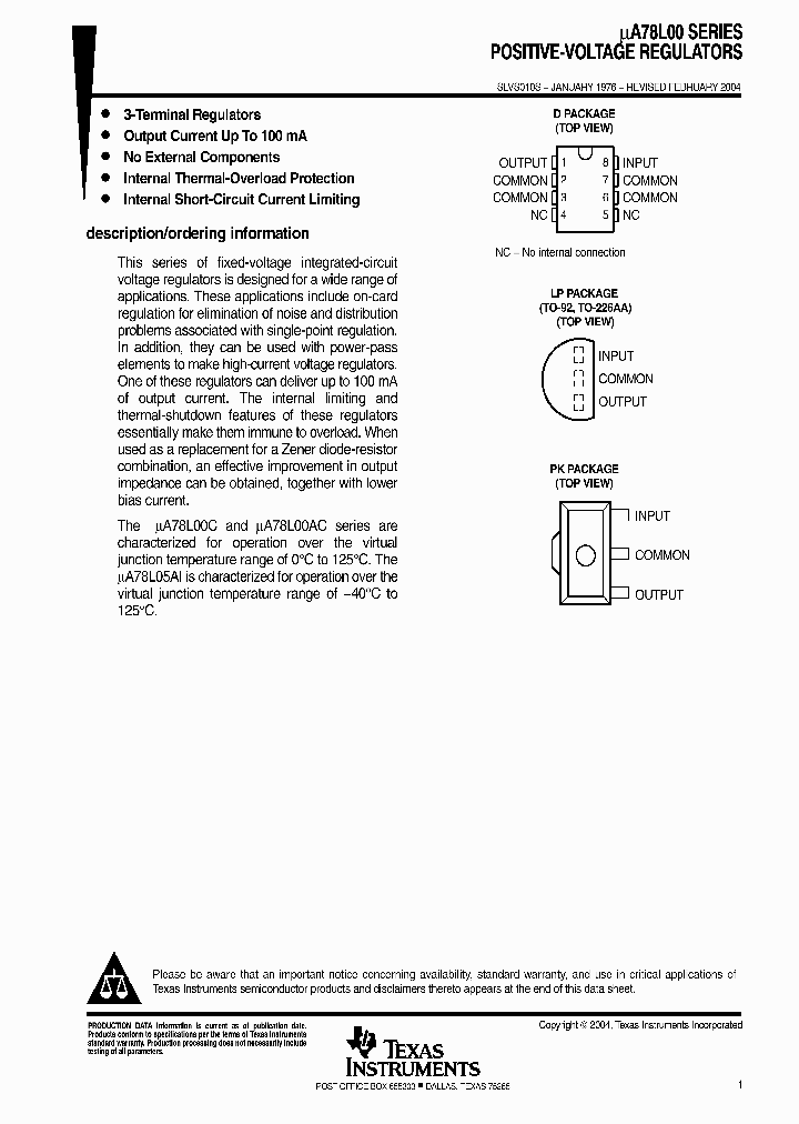 UA78L06ACLPRE3_9048709.PDF Datasheet