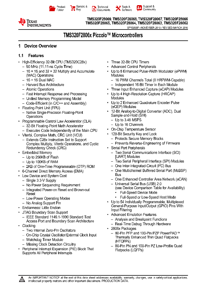 TMS320F28062PFPQR_9049326.PDF Datasheet
