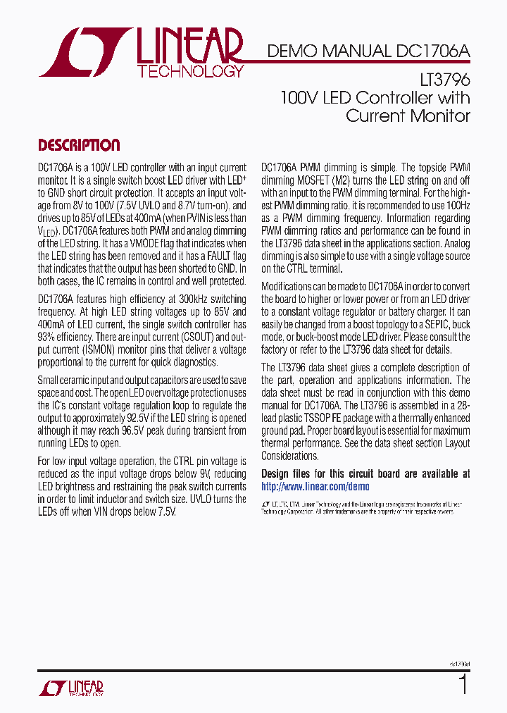 LT3796_9049387.PDF Datasheet