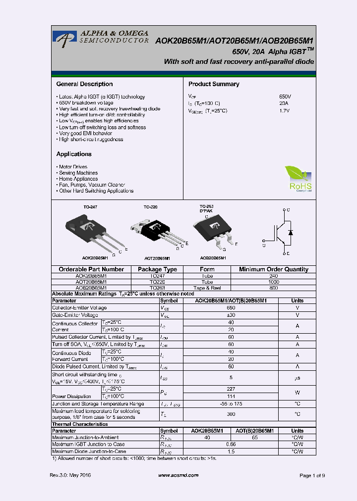 AOK20B65M1_9049421.PDF Datasheet