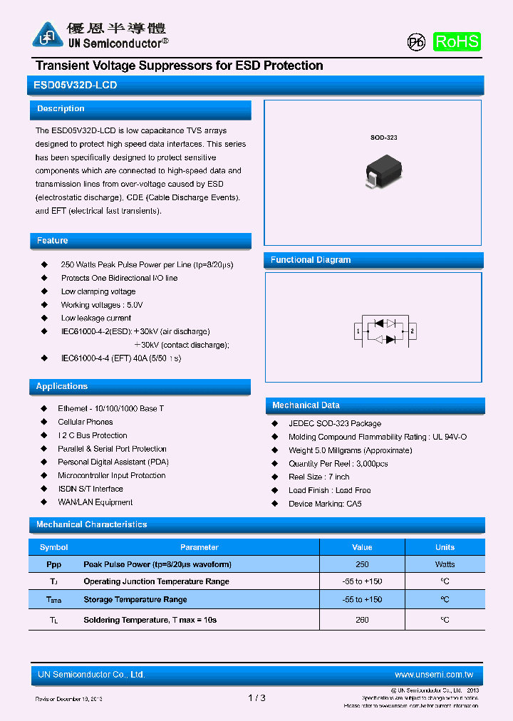 ESD05V32D-LCD_9049530.PDF Datasheet