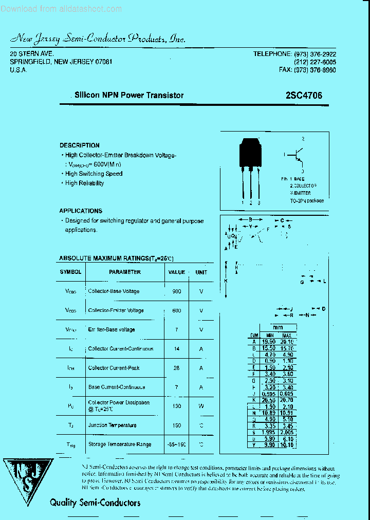 2SC4706_9050909.PDF Datasheet