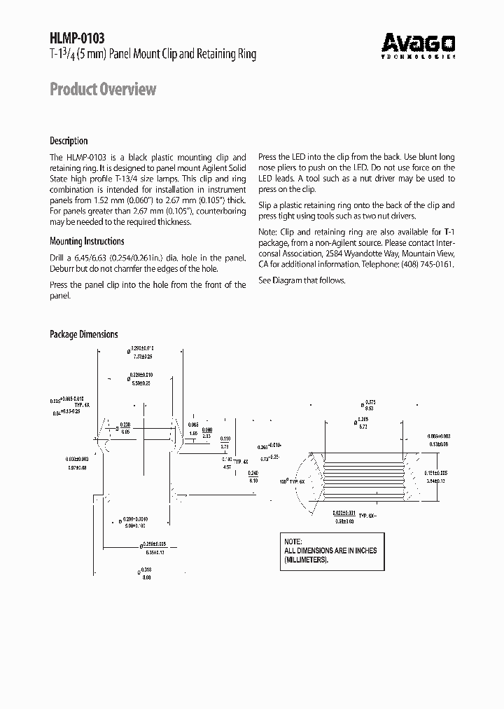 HLMP-0103_9051397.PDF Datasheet